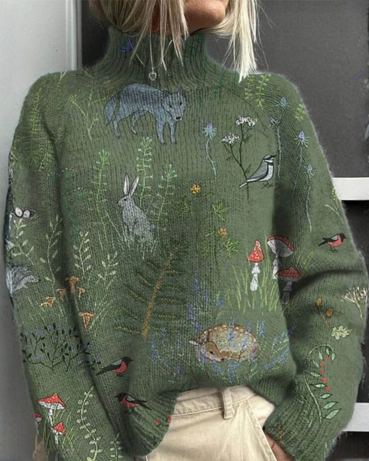 ASHLY™ | JERSEY DE CUELLO ALTO CÁLIDO Y ELEGANTE