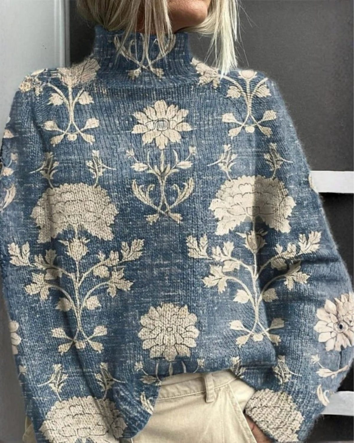 ASHLY™ | JERSEY DE CUELLO ALTO CÁLIDO Y ELEGANTE