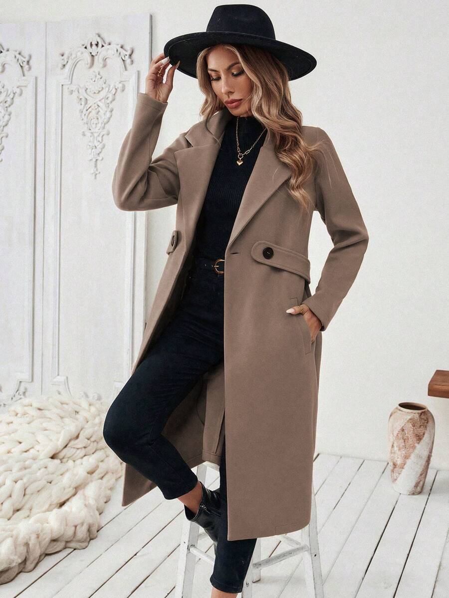 ABIGAIL™ | ABRIGO CLÁSICO ENTALLADO