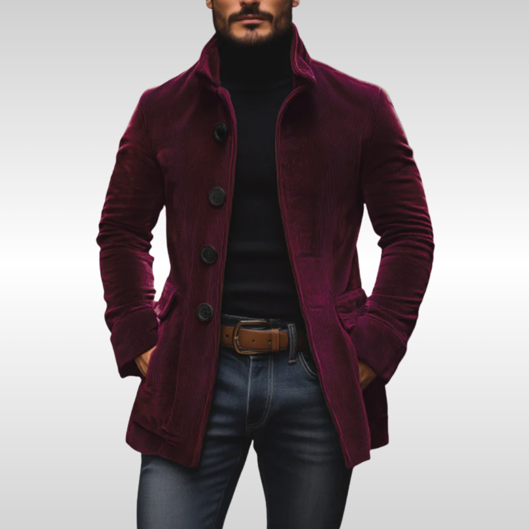 ROBERTO™ | CHAQUETA DE ALGODÓN EN CANALÉ