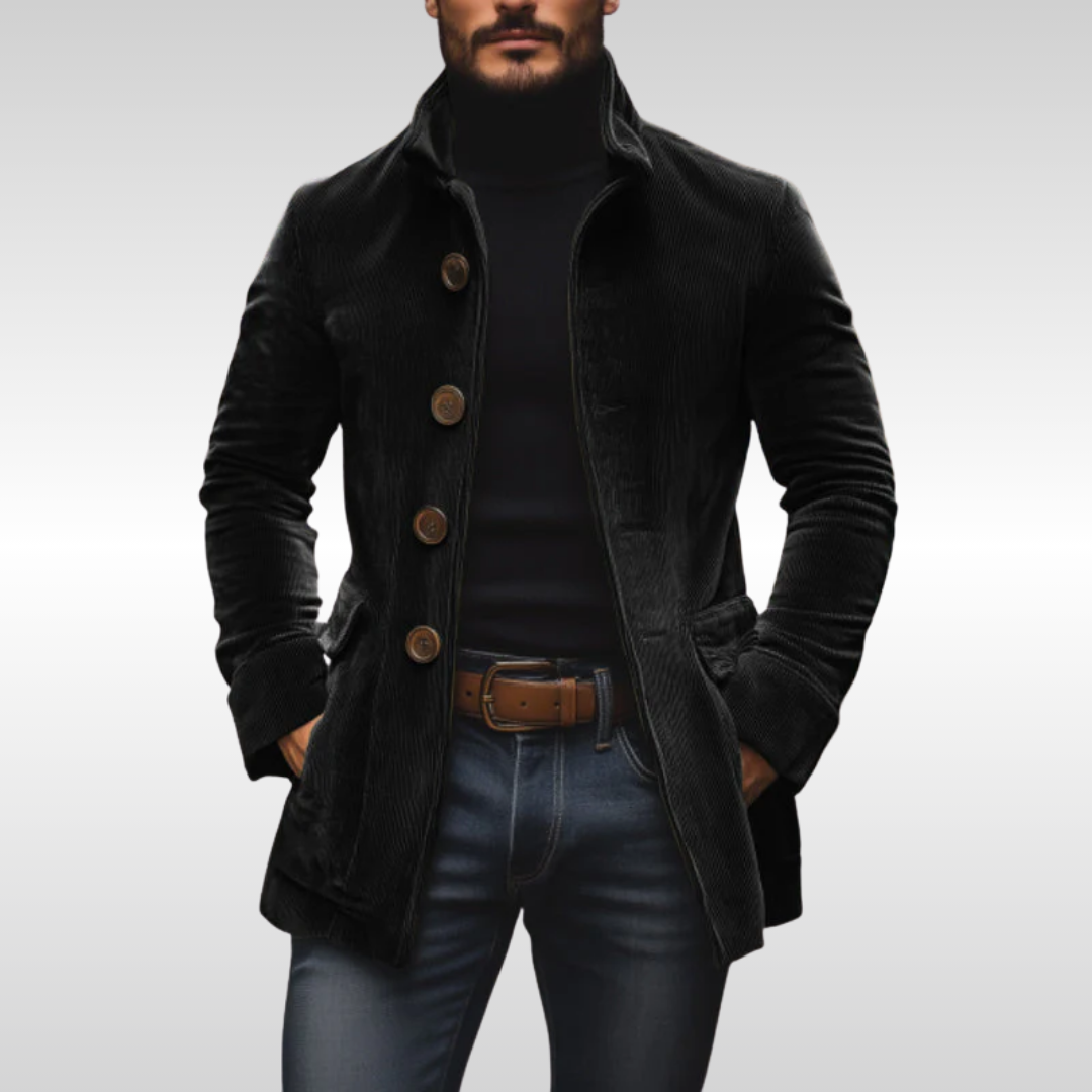 ROBERTO™ | CHAQUETA DE ALGODÓN EN CANALÉ