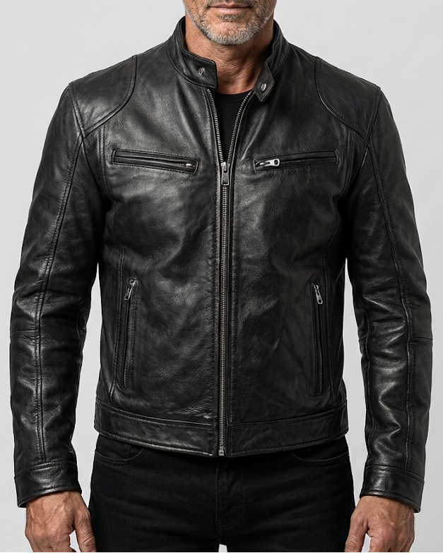 DOMINE™ | CHAQUETA DE CUERO